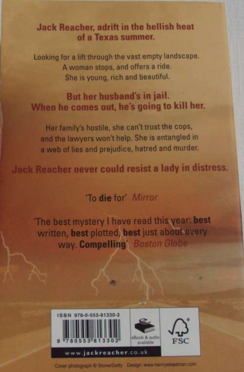 Echo Burning Lee Child