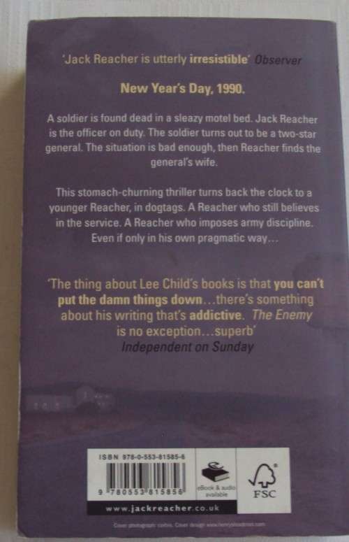 The Enemy Lee Child
