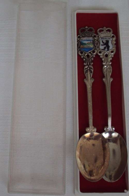 2 Collectable Teaspoons