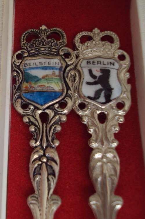 2 Collectable Teaspoons