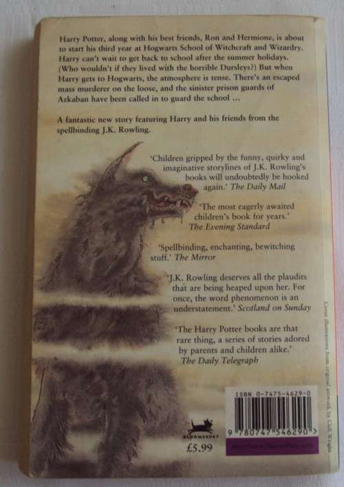 HARRY POTTER and the Prisoner of Azkaban J.K. Rowling