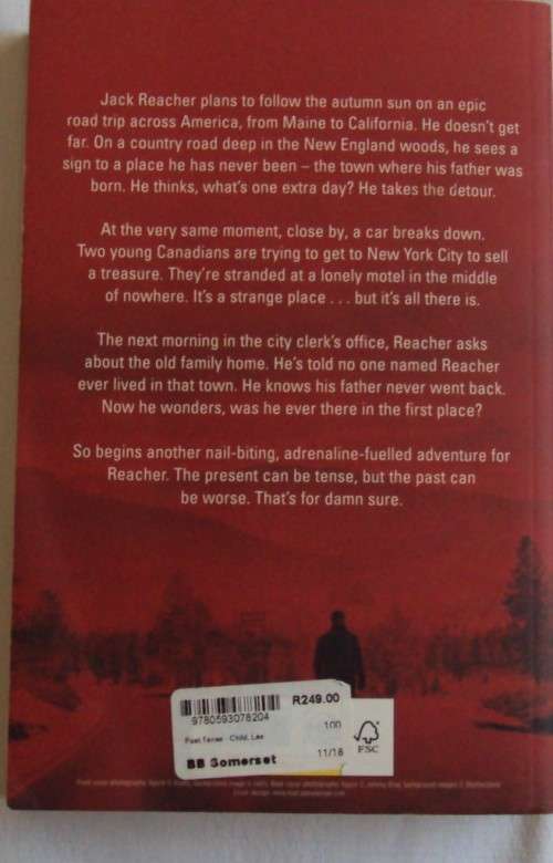 Past Tense Lee Child Jack Reacher Thriller