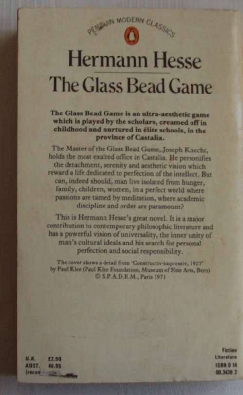 The Glass Bead Game Herman Hesse