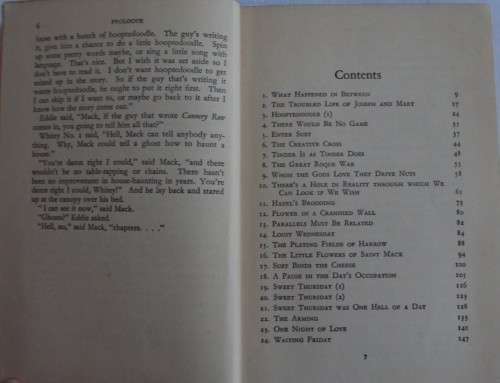 Sweet Thursday John Steinbeck