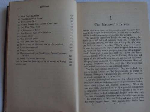 Sweet Thursday John Steinbeck