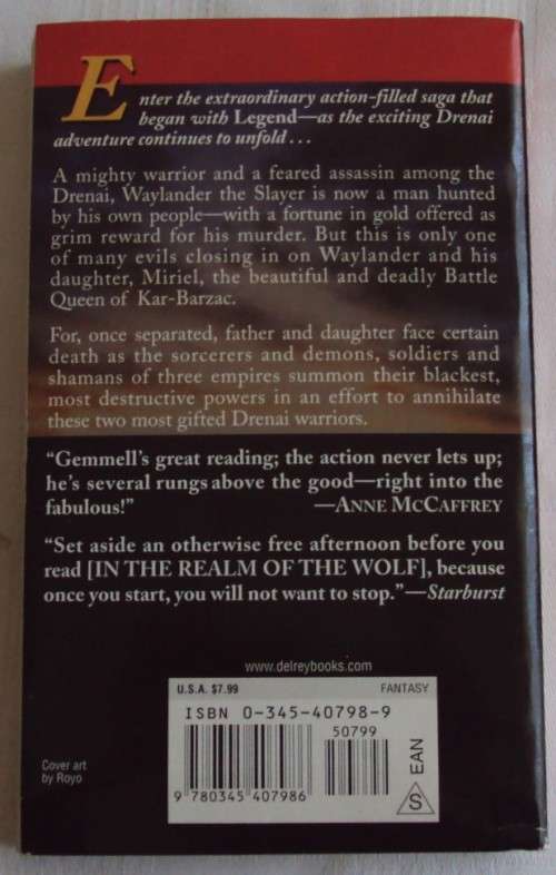 In The Realm Of The Wolf A Drenai Saga Adventure David Gemmell