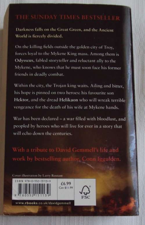 Troy Fall Of Kings  David & Stella Gemmell