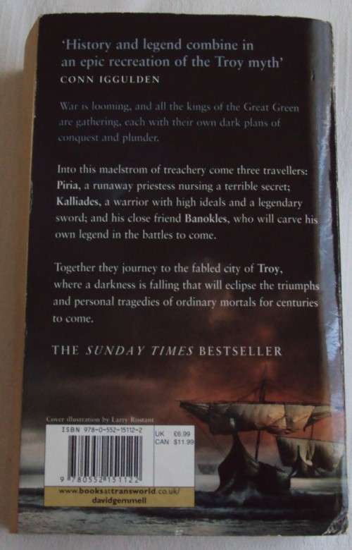 Troy Shield Of Thunder David Gemmell