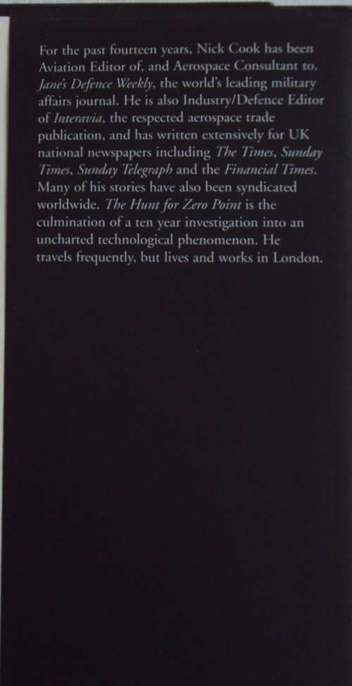 The Hunt for Zero Point Nick Cook