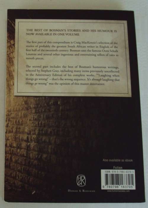 Best Stories And  Humour of Herman Charles Bosman