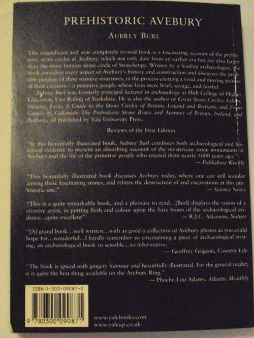 Prehistoric Avebury  second Edition Aubrey Burl