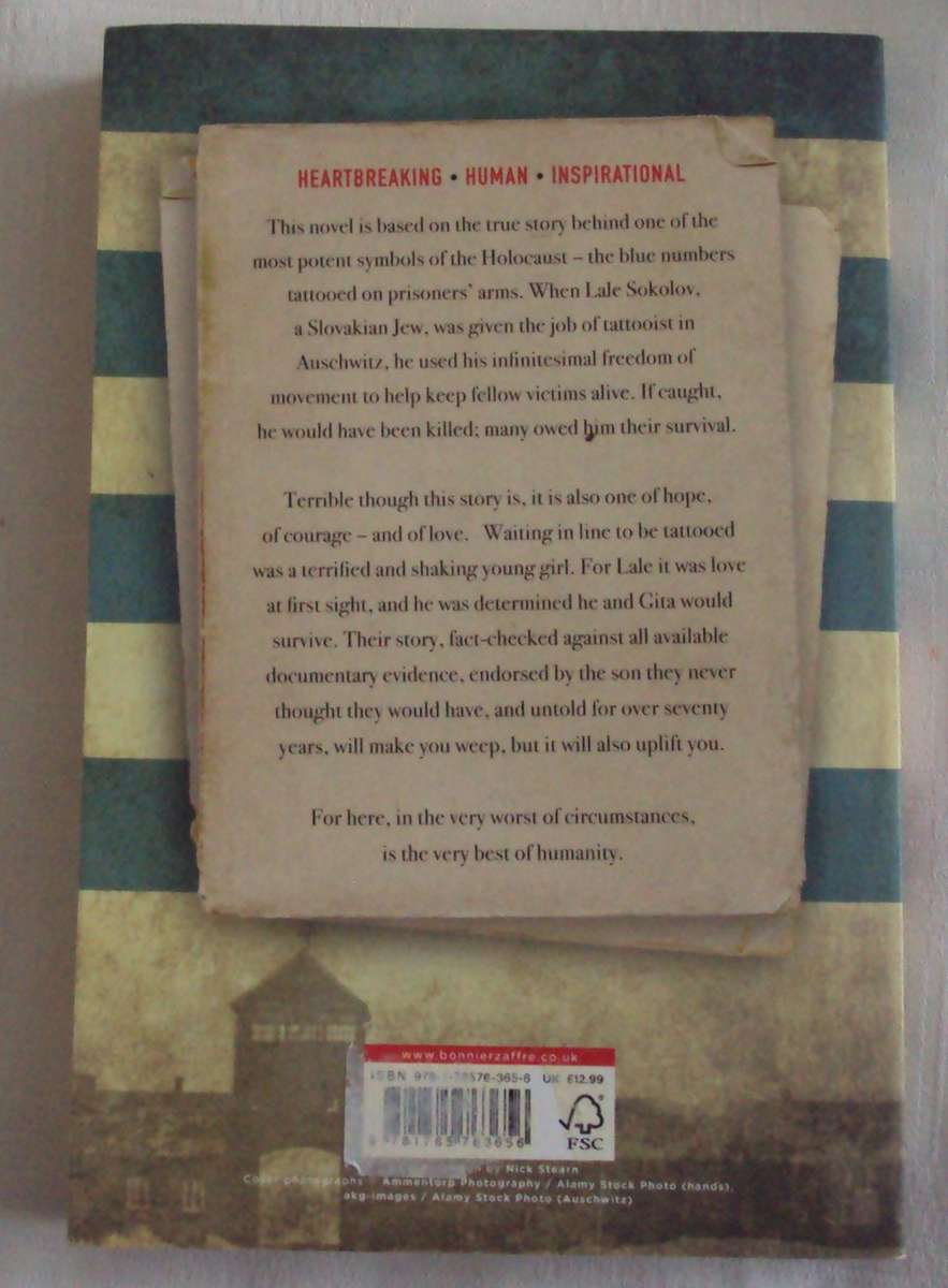 The tattooist of Auschwitz Heather Morris