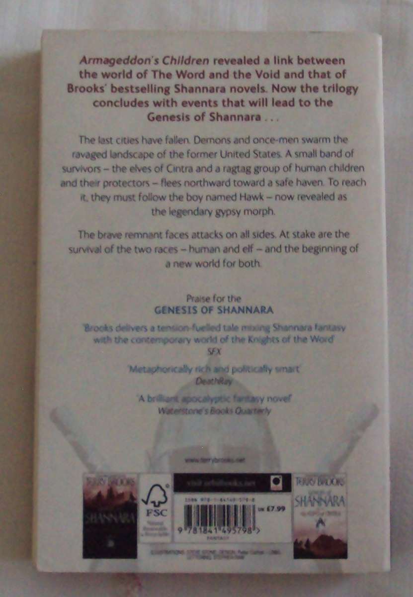 The Gypsy Morph Genesis of Shannara Book Three Terry Brooks