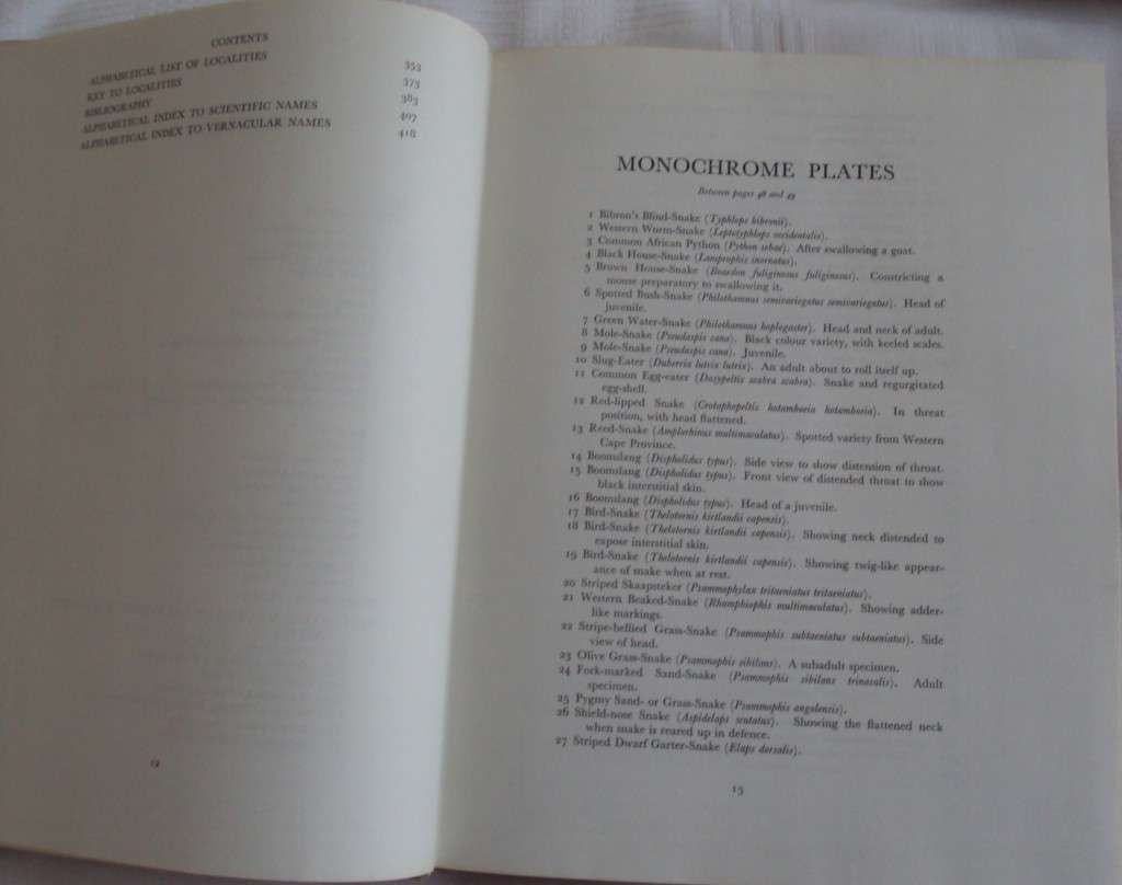 Snakes of southern Africa Vivian F Fitzsimons