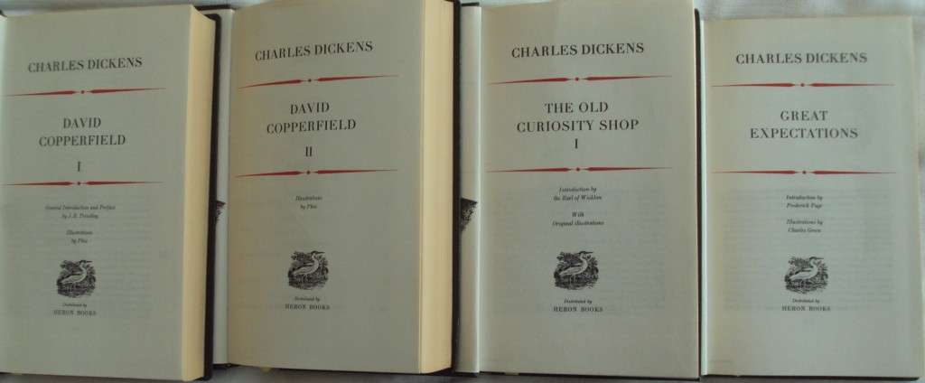 Charles Dickens The Complete Works of Charles Dickens Heron Centennial Edition - 35 Volumes