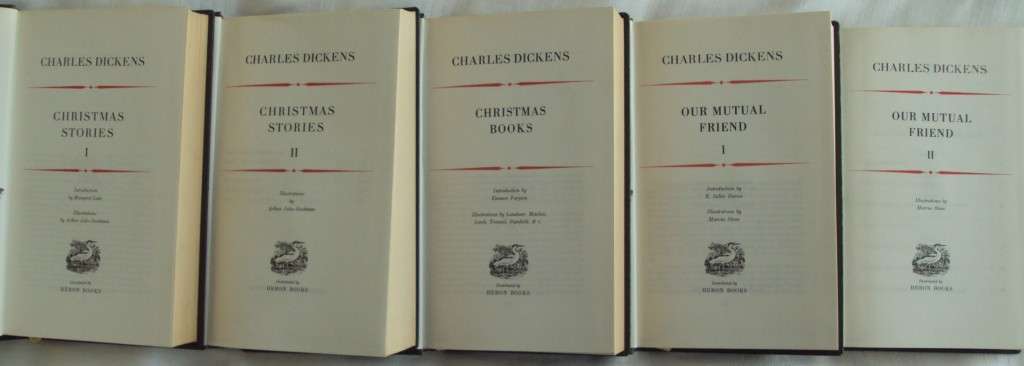 Charles Dickens The Complete Works of Charles Dickens Heron Centennial Edition - 35 Volumes