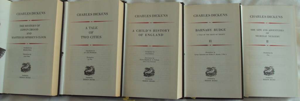 Charles Dickens The Complete Works of Charles Dickens Heron Centennial Edition - 35 Volumes
