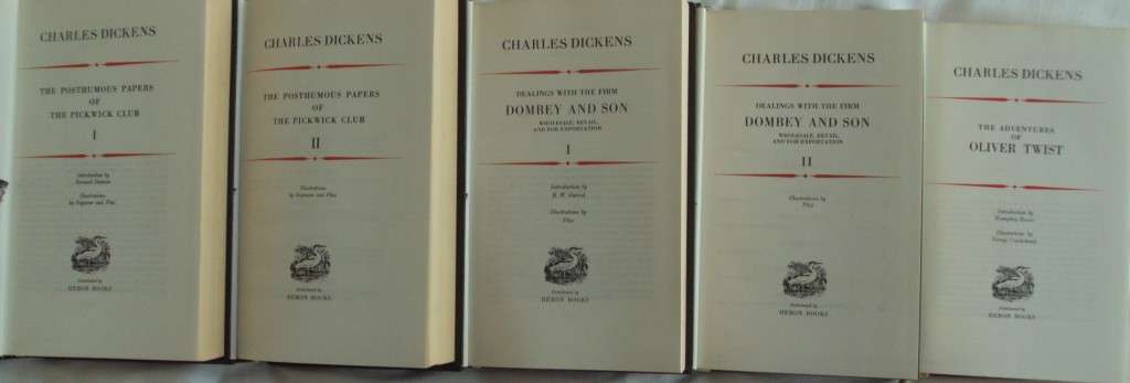 Charles Dickens The Complete Works of Charles Dickens Heron Centennial Edition - 35 Volumes