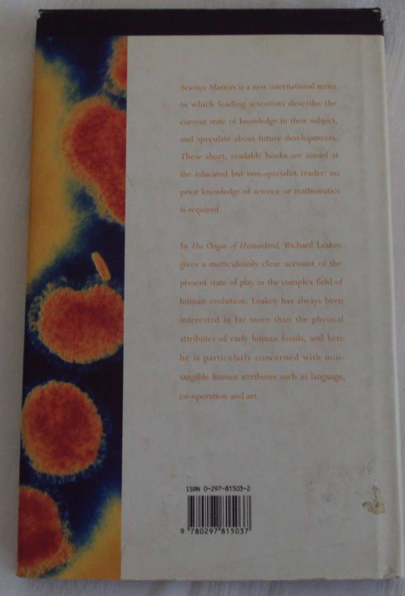 The Origin of Humankind Richard Leakey