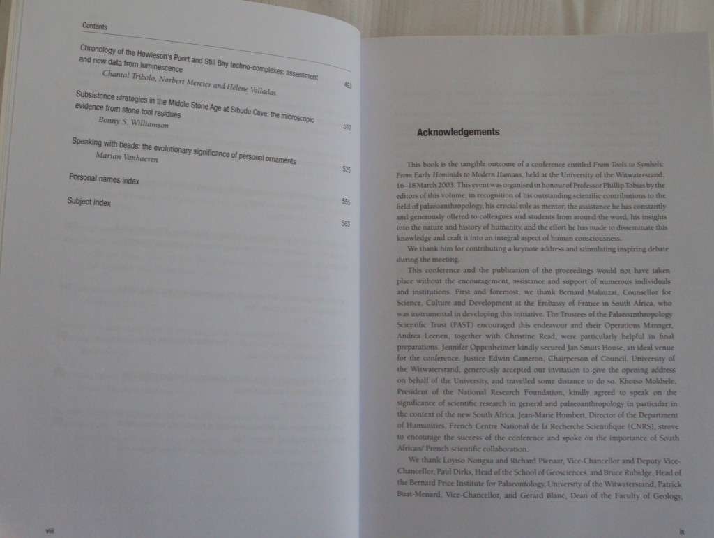 From Tools to Symbols From Early Hominids to Modern Humans