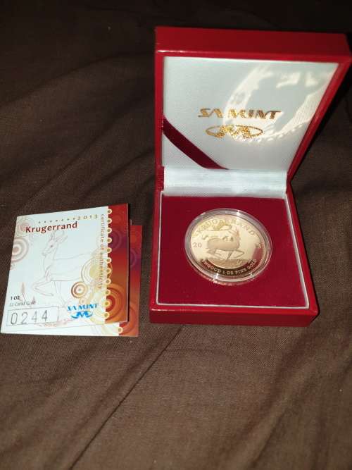 2013 1 oz 22 Carat Gold Krugerrand