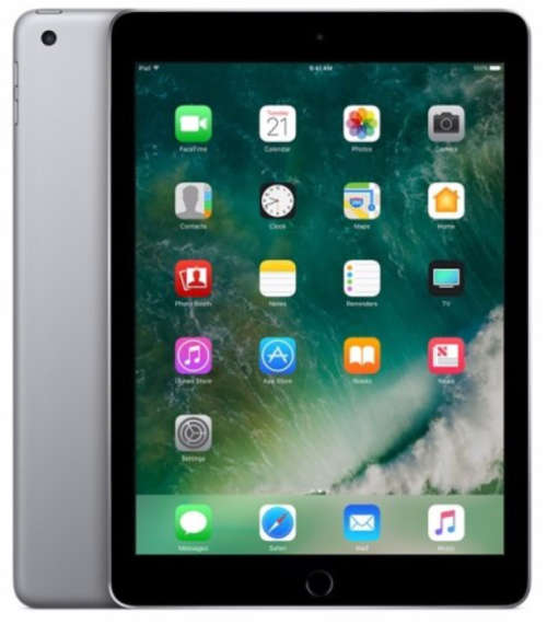 iPad 5th Gen, used for one day 32gig Wifi and Cellular, Space Grey, Retina
