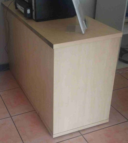 Reception desk and credenza