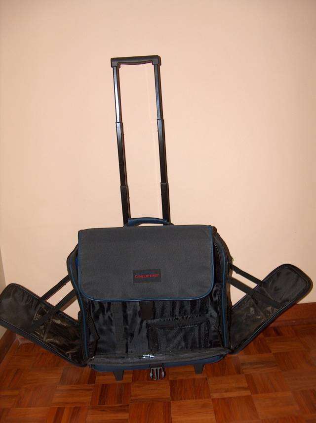 Free shipping - Generations scrapbooking holdall bag on wheels - check it out!