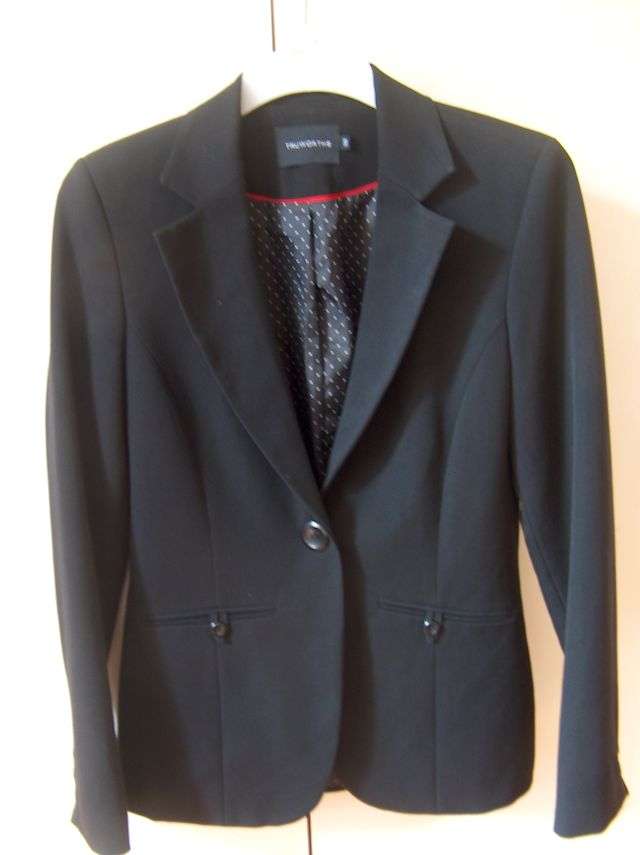 Truworths lined black blazer jacket Size 32