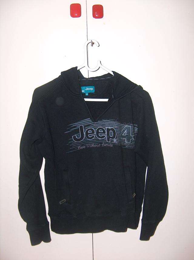 Jeep Black Hoodie medium