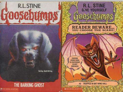 Goosebumps R. L. Stine (2 books)