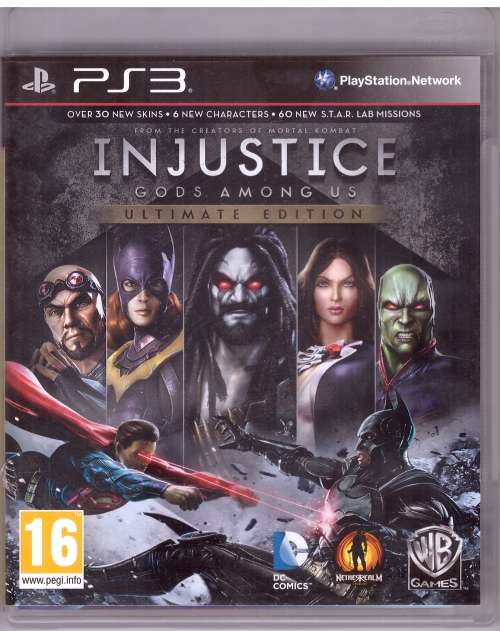 Ps3 INJUSTICE (gods among us)ultimate edition