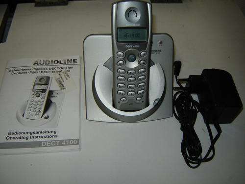 AUDIOLINE  dect4100 portable telephone