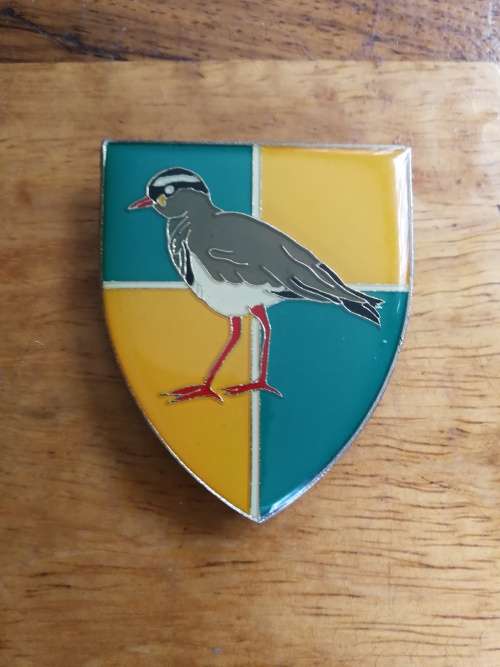 SA Army - Group 24 HQ   Shoulder Flash - ( all pins intact)