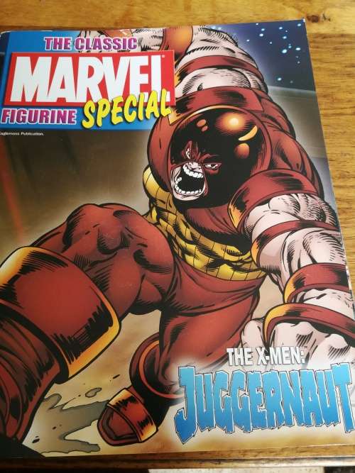 The Classic Marvel Figurine Collection -  #Juggernaut (ARS/4296) and Magazine