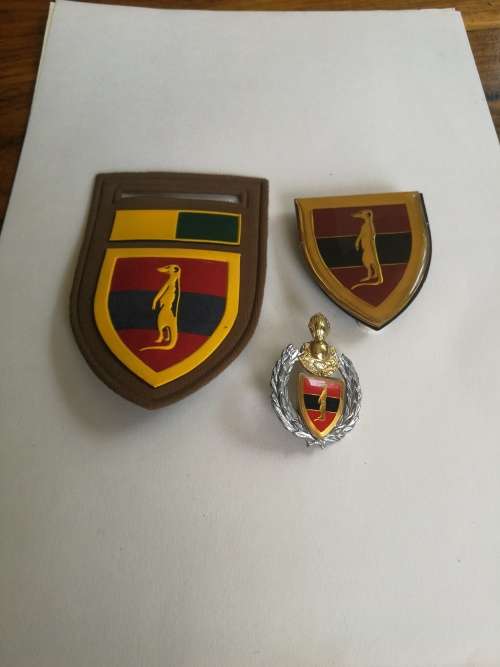 SA Army - 6  Field Engineer Regiment (all pins intact)
