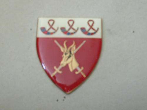 Cmnd Orange Free State Shoulder Flash (metal)