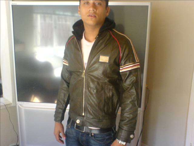 DOLCE & GABBANA LEATHER JACKET