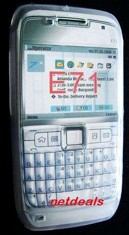 Durable Silicone Protection Skin Case for Nokia E71
