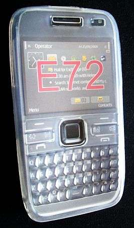 Durable Silicone Protection Skin Case for Nokia E72