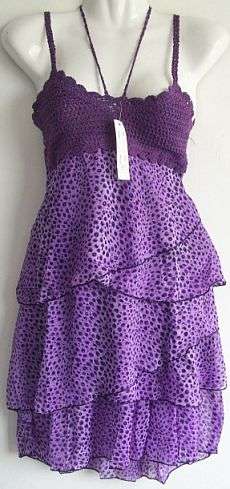 Beautiful Trendy Purple Dress. Size 32/34