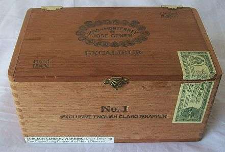 Cigar Woden Box