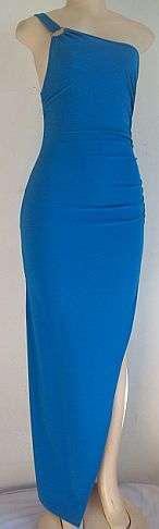 Single Straped Cobal Blue Dress.  Size 30/32. Reduced To Clear!!