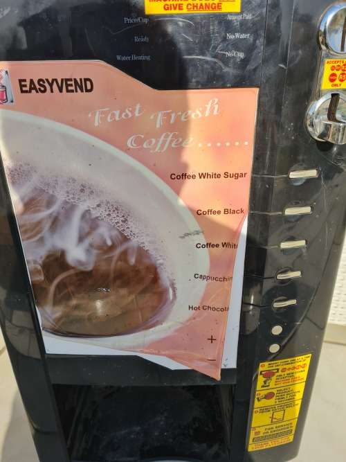 Coffee vending machine