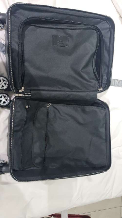 2 bags luggage bag and hand luggage bag1 medium bag  and 1 small hand luggage bag