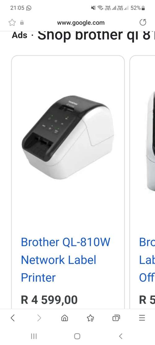 brother label printer