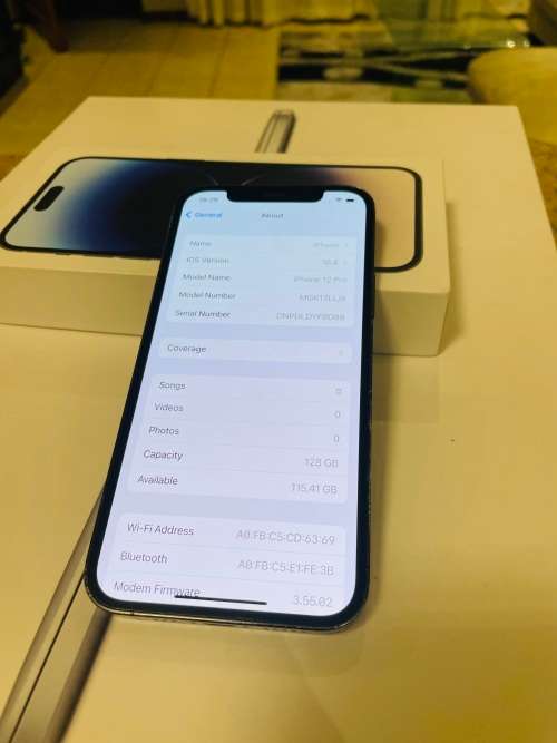 iPhone 12 Pro 128GB LTE - Certified Preowned with Box ~FREE Shipping