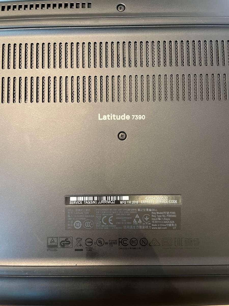 Dell Latitude 7390 Laptop - Intel Core i7 7th Gen - 16GB RAM - 512GB SSD FREE 64GB Memory Stick