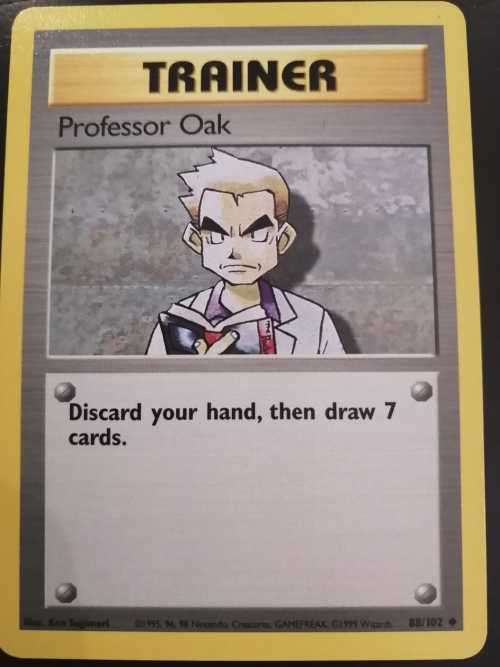Pokemon - Professor Oak (88/102) - Base Set