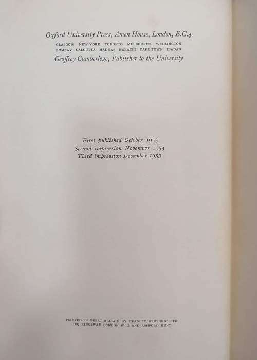 JUNGLE LORE (first edition, third reprint) ... by Jim Corbett